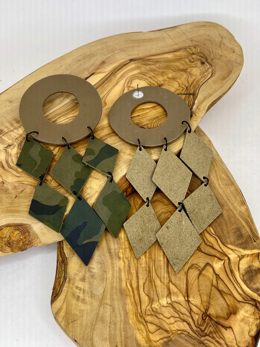 Terrain Link Drop Statement Earrings