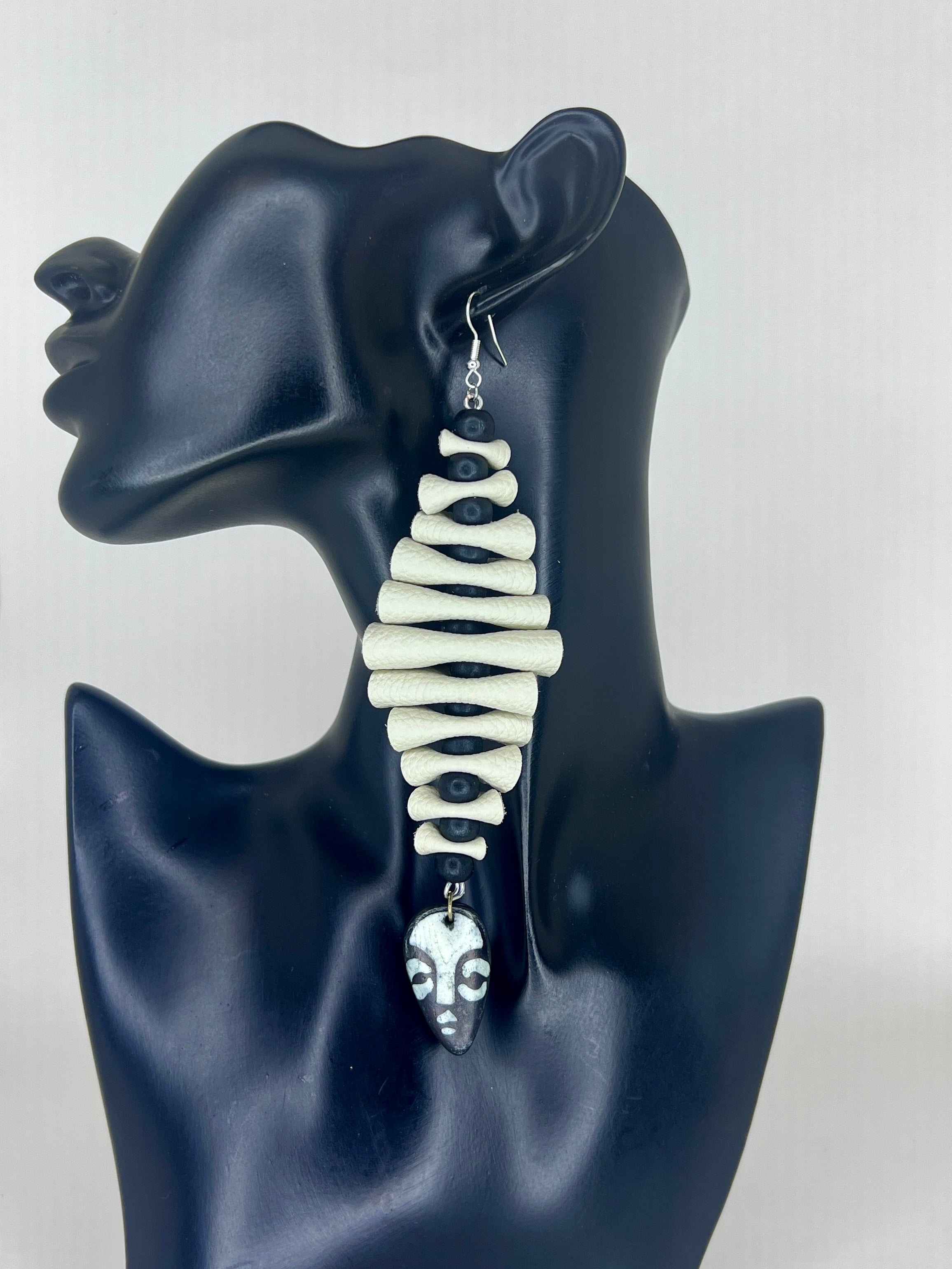 Tribal Rhythm Stack Statement Earrings